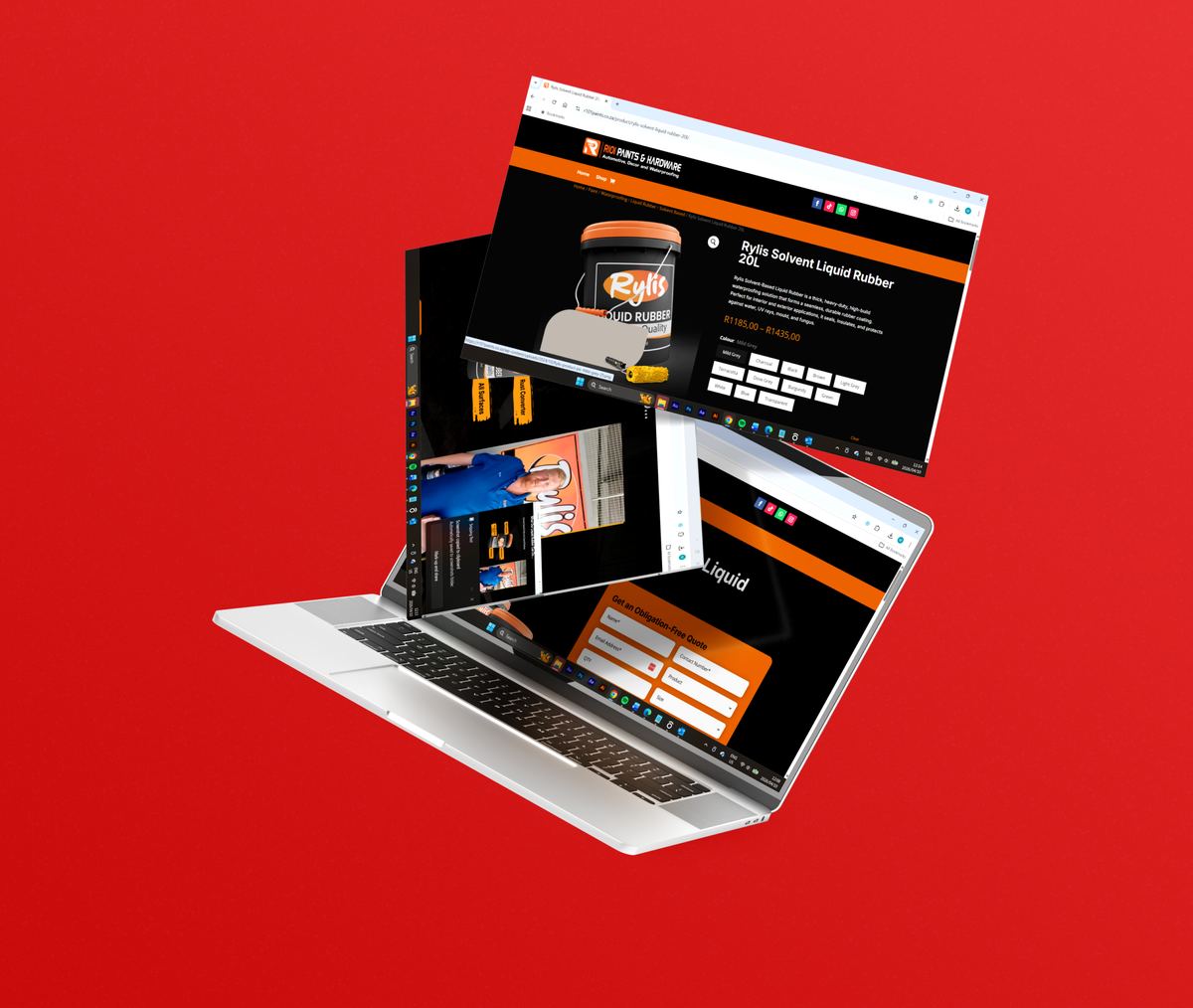 R101 Paints website
