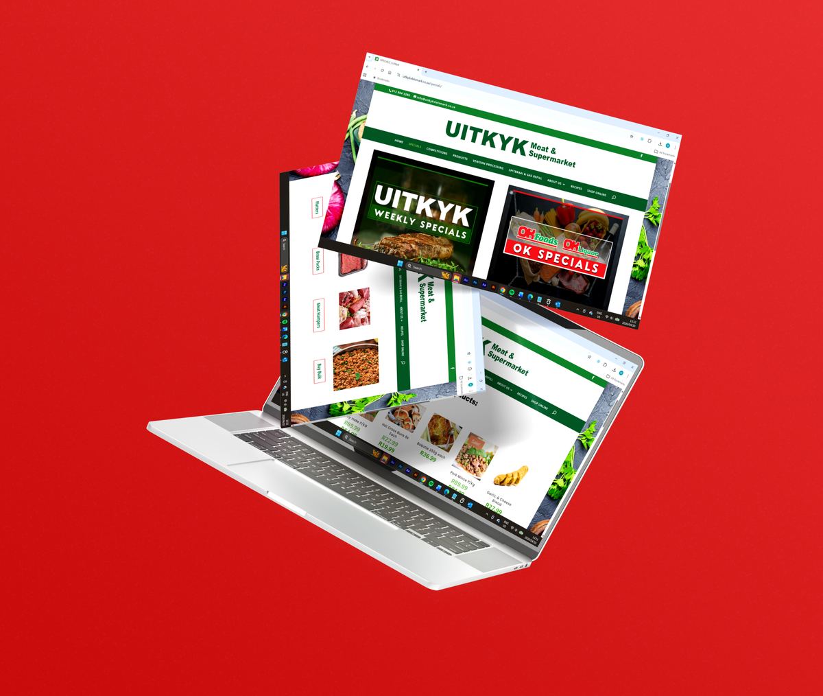 Uitkyk Vleismark website